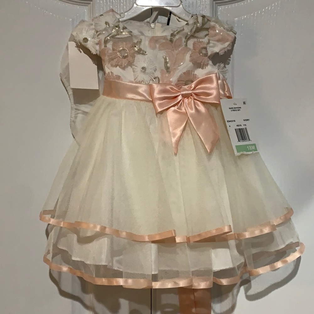 Rare Editions Baby Dress